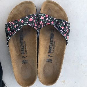 Floral Birkenstock Sandals